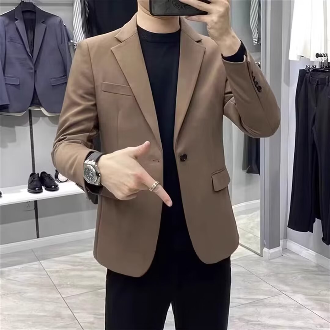 Men's Grey Suit Jacket