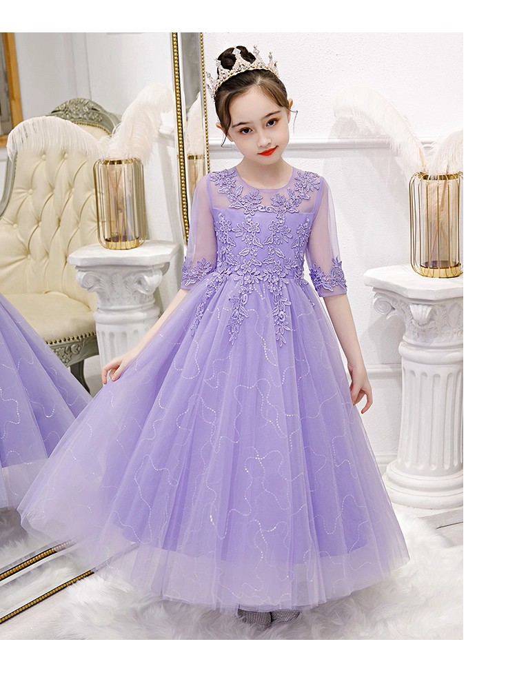 Lavender Princess Party Dress