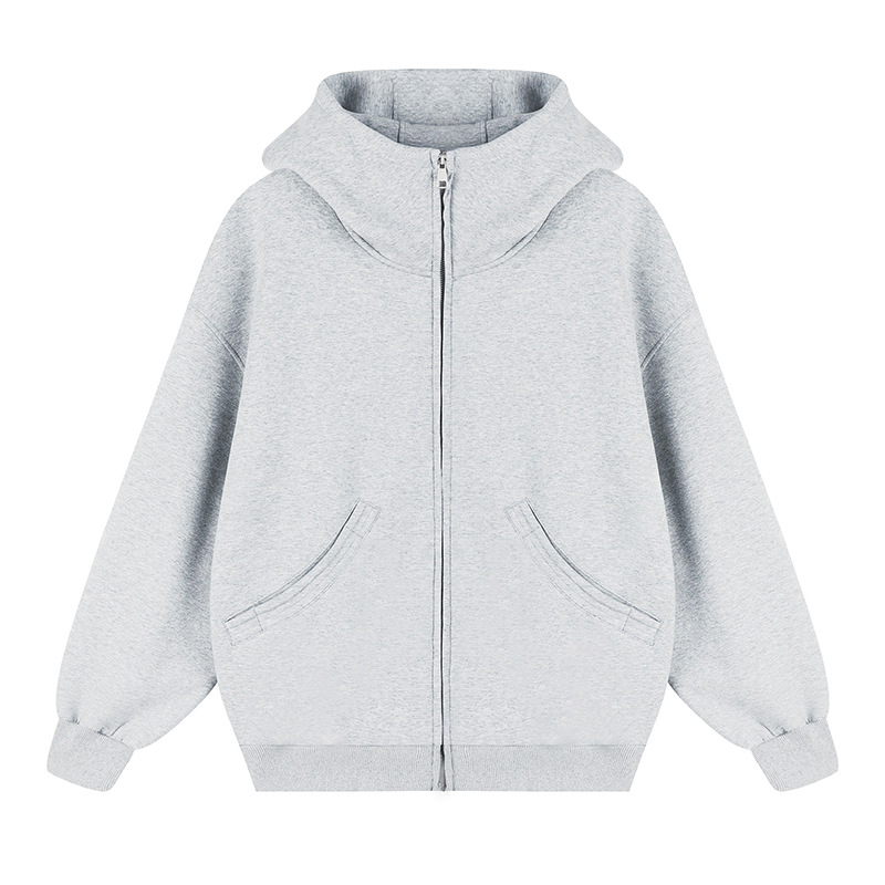 Oversized Zip-Up Hoodie