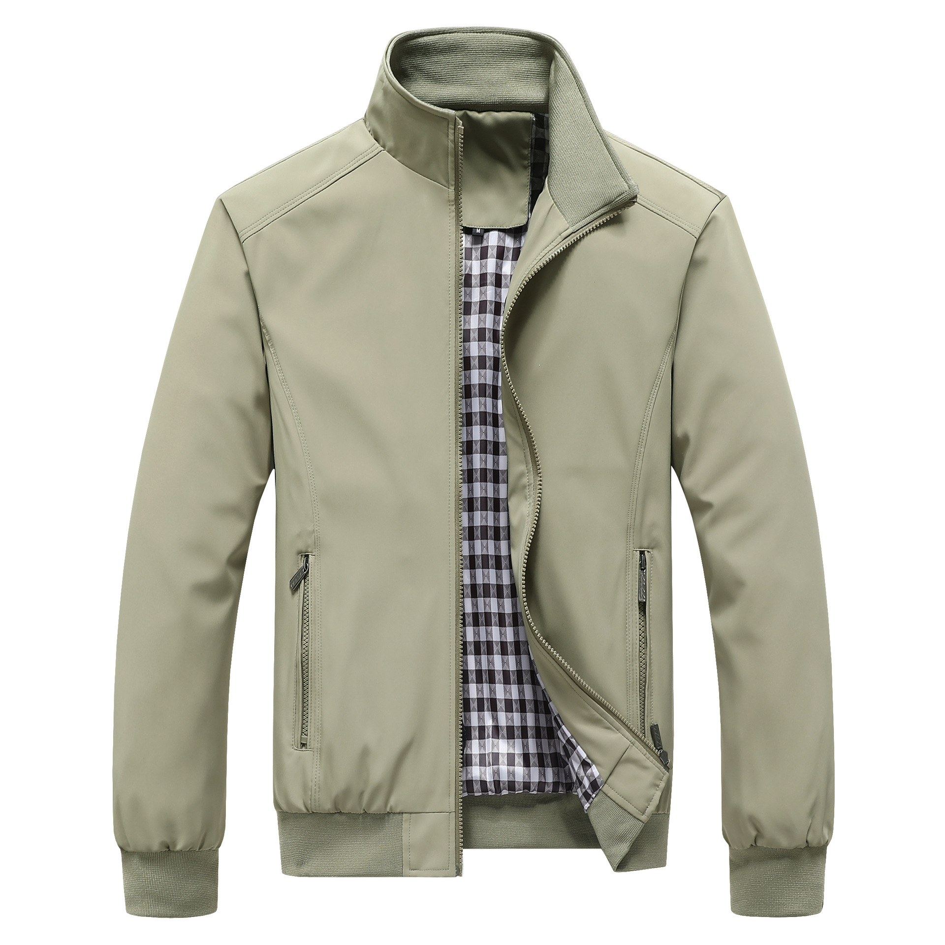 Men's Navy Blue Casual Jacket