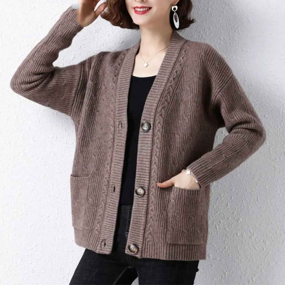 Blue Knit Cardigan