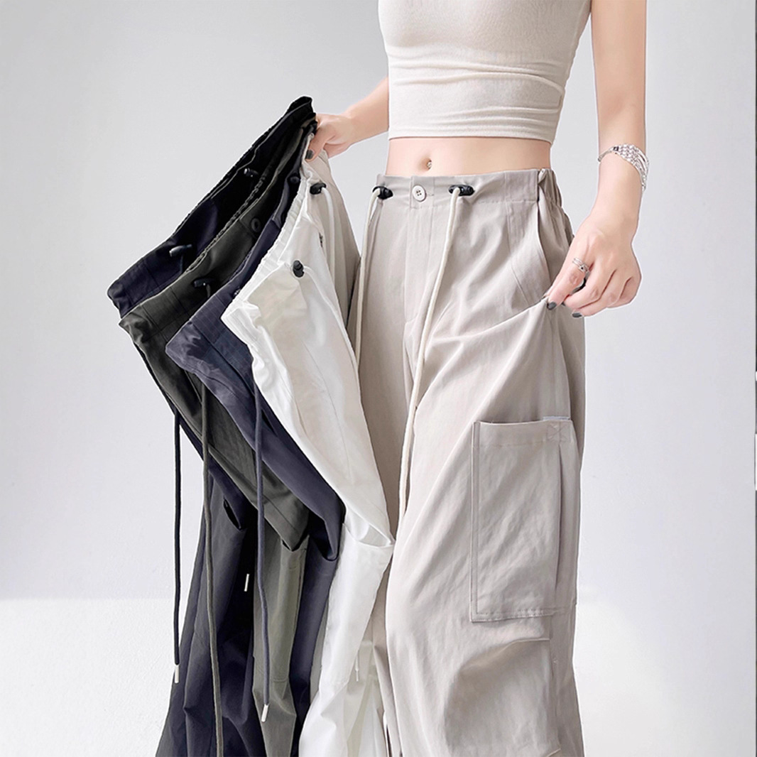 Wide Leg Cargo Pants