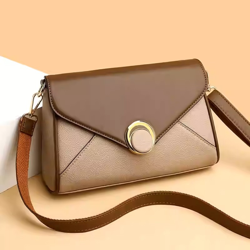 Elegant Brown Shoulder Bag