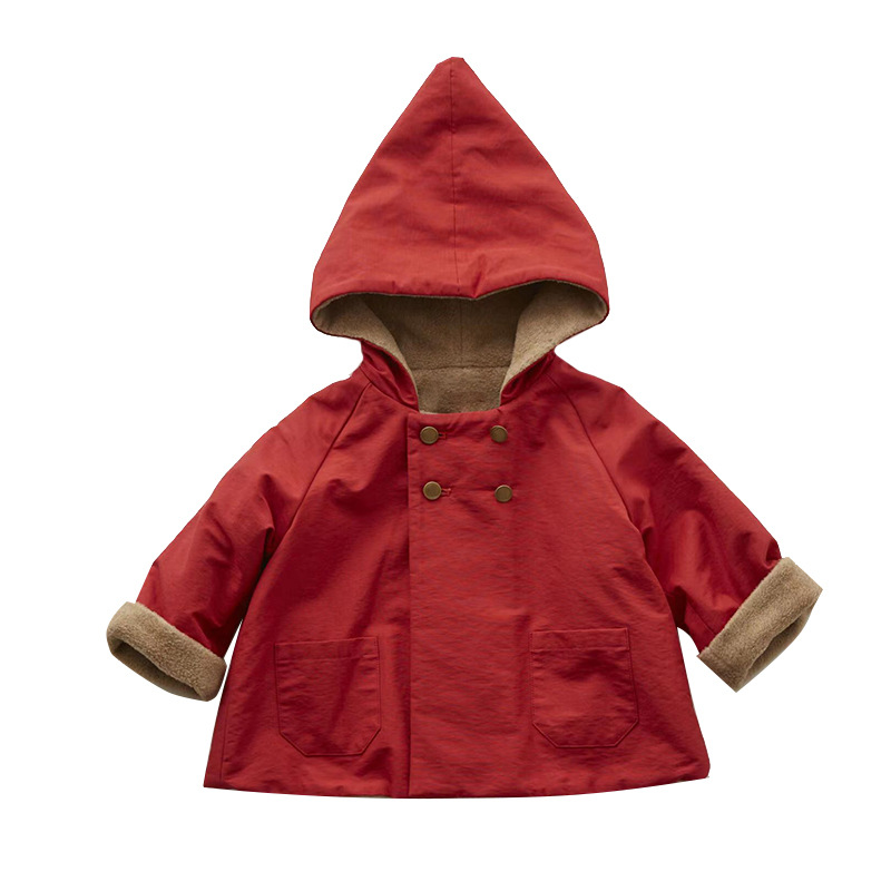 Stylish Children's Hooded Coat