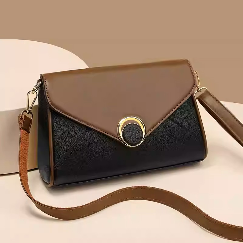 Elegant Brown Shoulder Bag