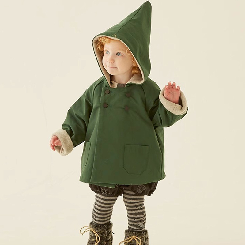 Stylish Children's Hooded Coat
