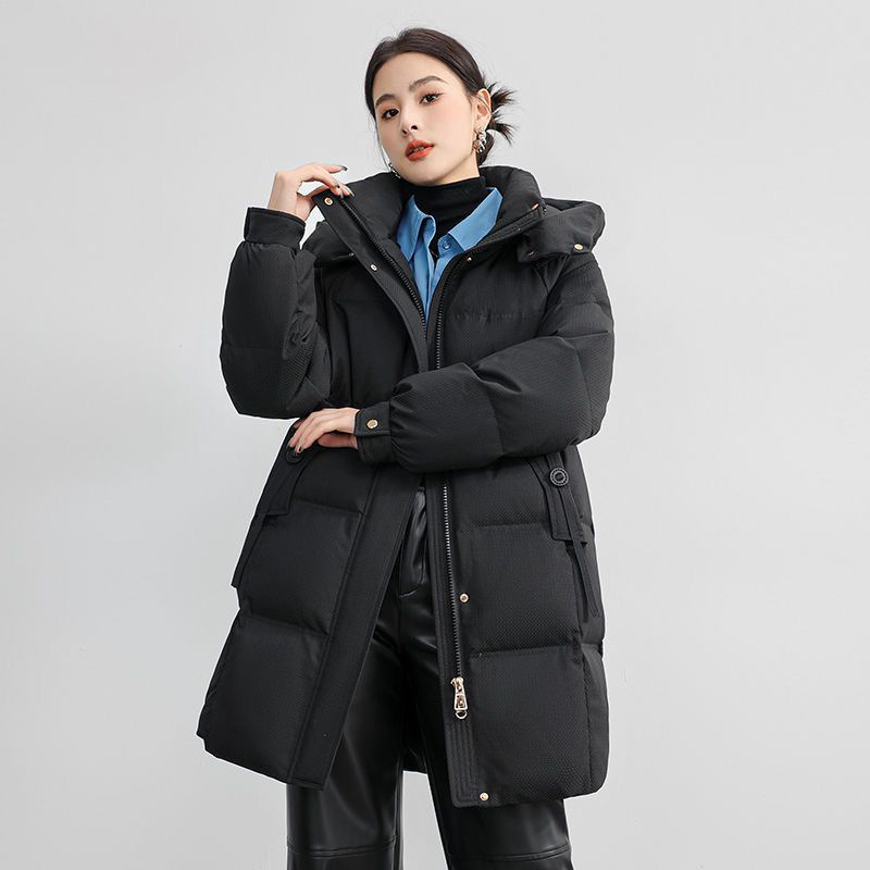 Women's White Puffer Jacket
