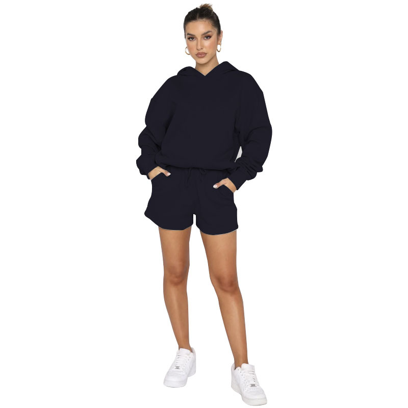 Mint Green Hoodie and Shorts Set