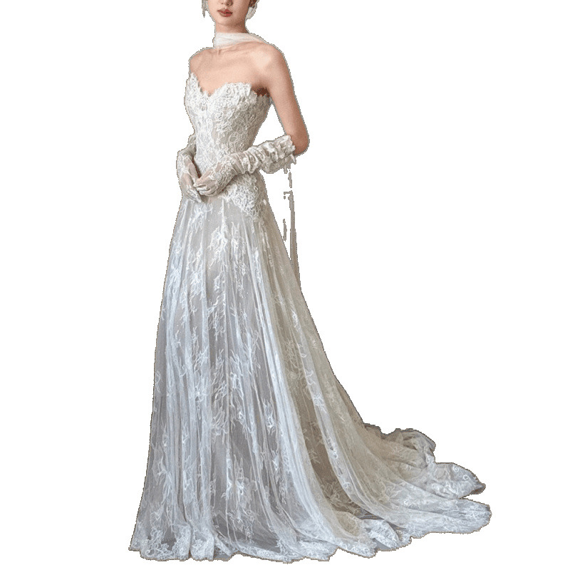 Elegant Lace Wedding Dress