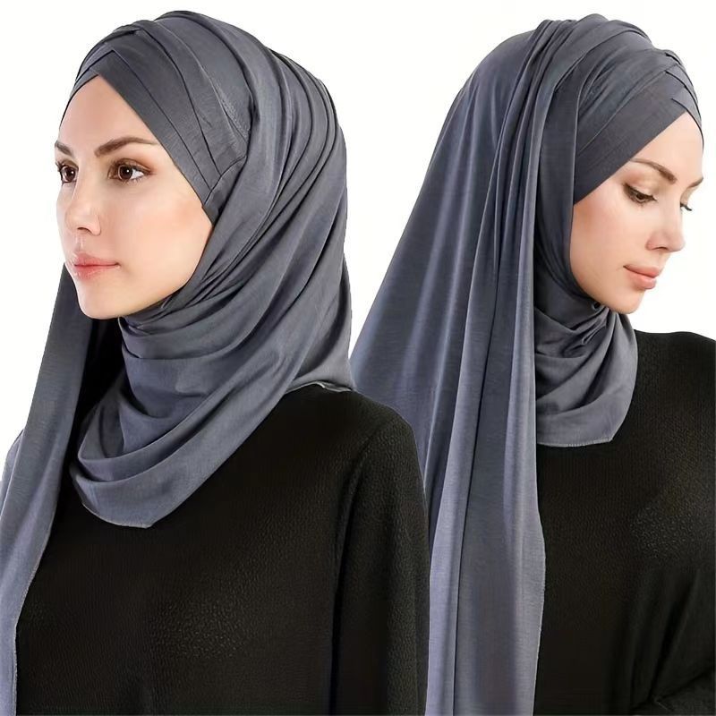 Elegant Gray Hijab