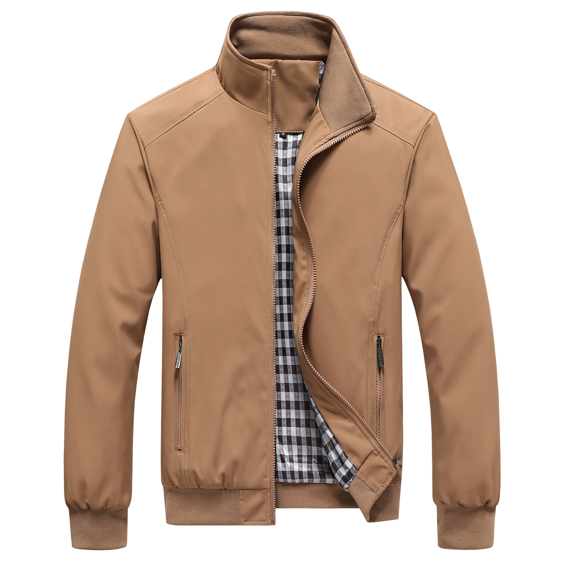 Men's Navy Blue Casual Jacket