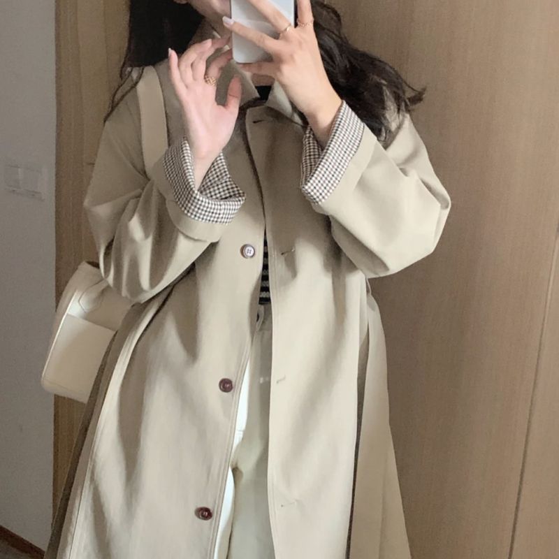 Beige Trench Coat