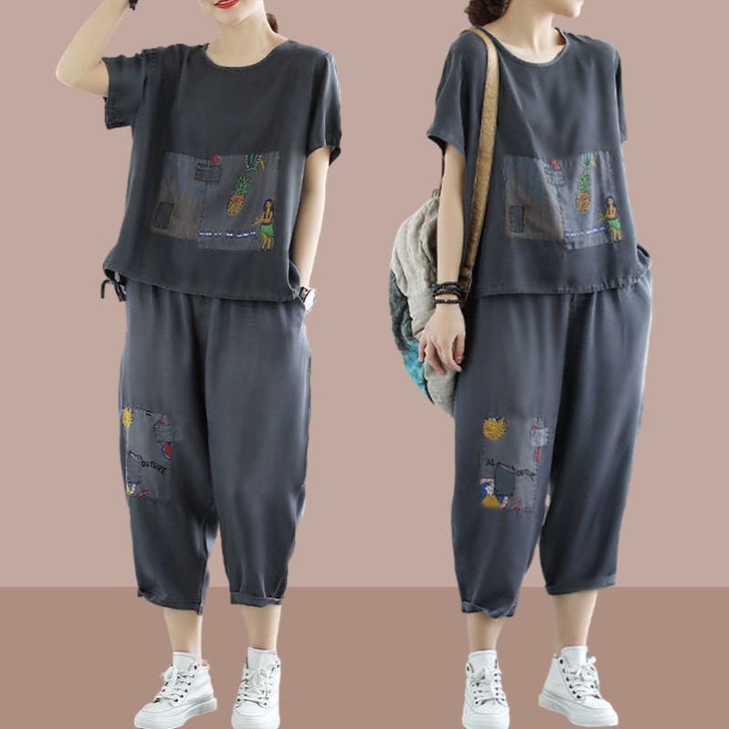 Casual Loose Two-Piece Set (One Color)