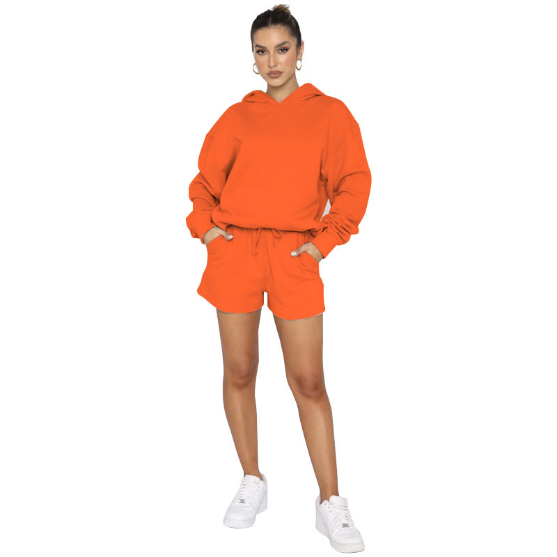 Mint Green Hoodie and Shorts Set