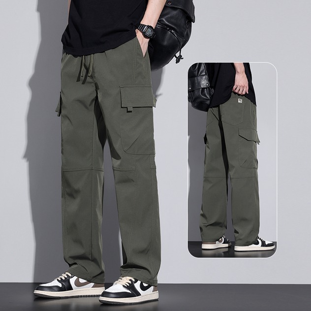 Men's Black Cargo Pants