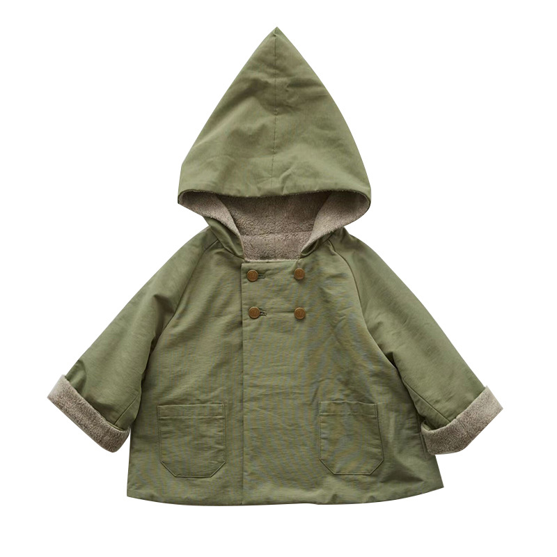 Stylish Children's Hooded Coat