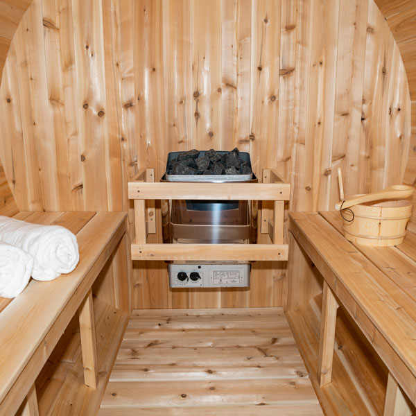 Leisurecraft CT Serenity Barrel Sauna 