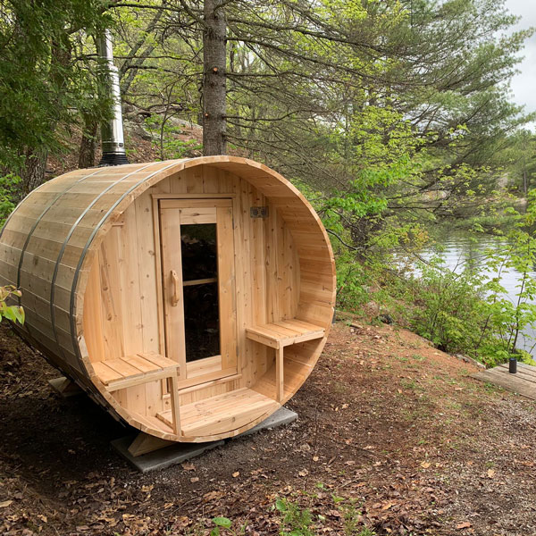 Leisurecraft CT Serenity Barrel Sauna 