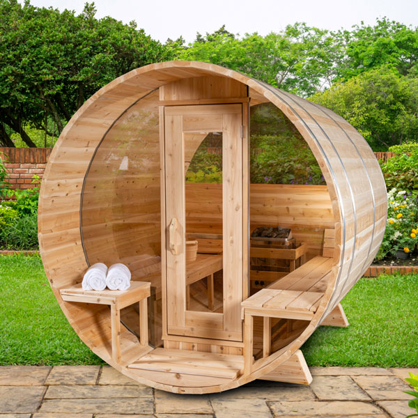 Leisurecraft Canadian Timber Serenity MP Barrel Sauna