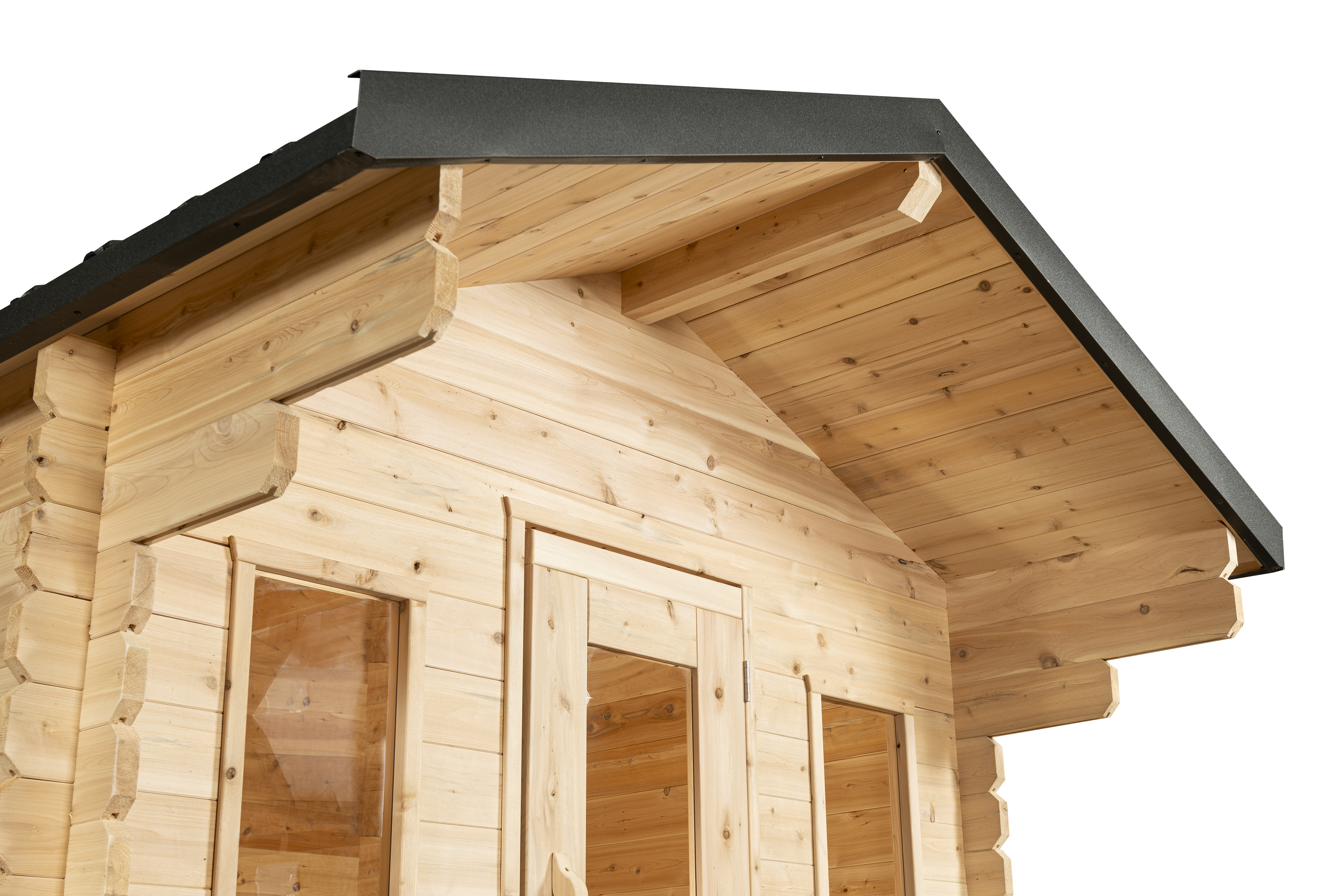 CT Georgian Cabin Sauna With Porch