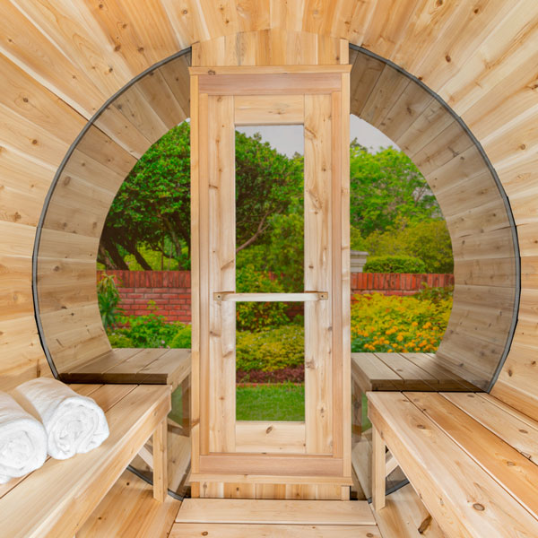 Leisurecraft Canadian Timber Serenity MP Barrel Sauna 