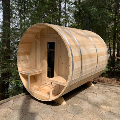 Leisurecraft CT Serenity Barrel Sauna 