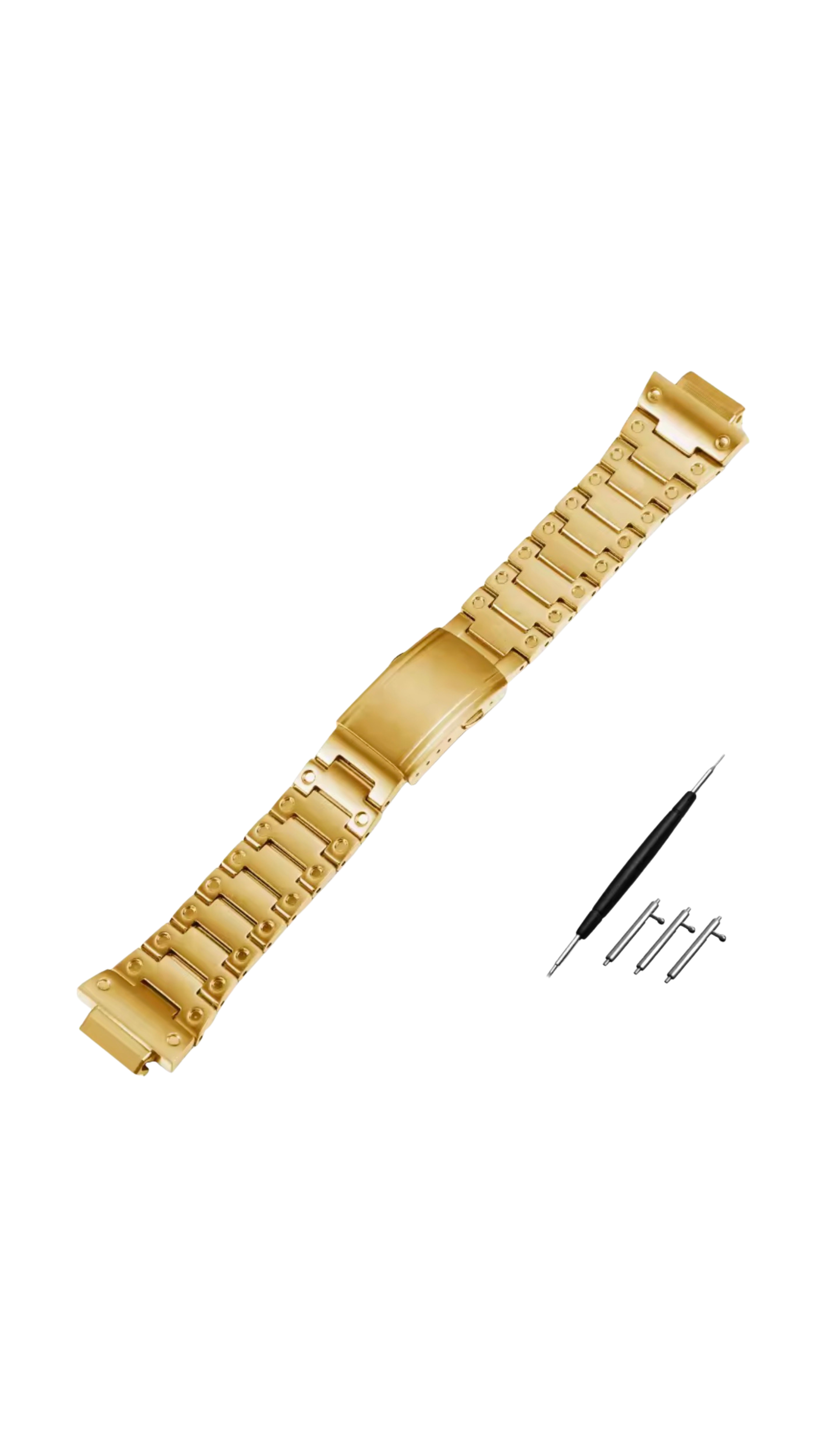 Bracelet GM-2100 en acier inoxydable doré