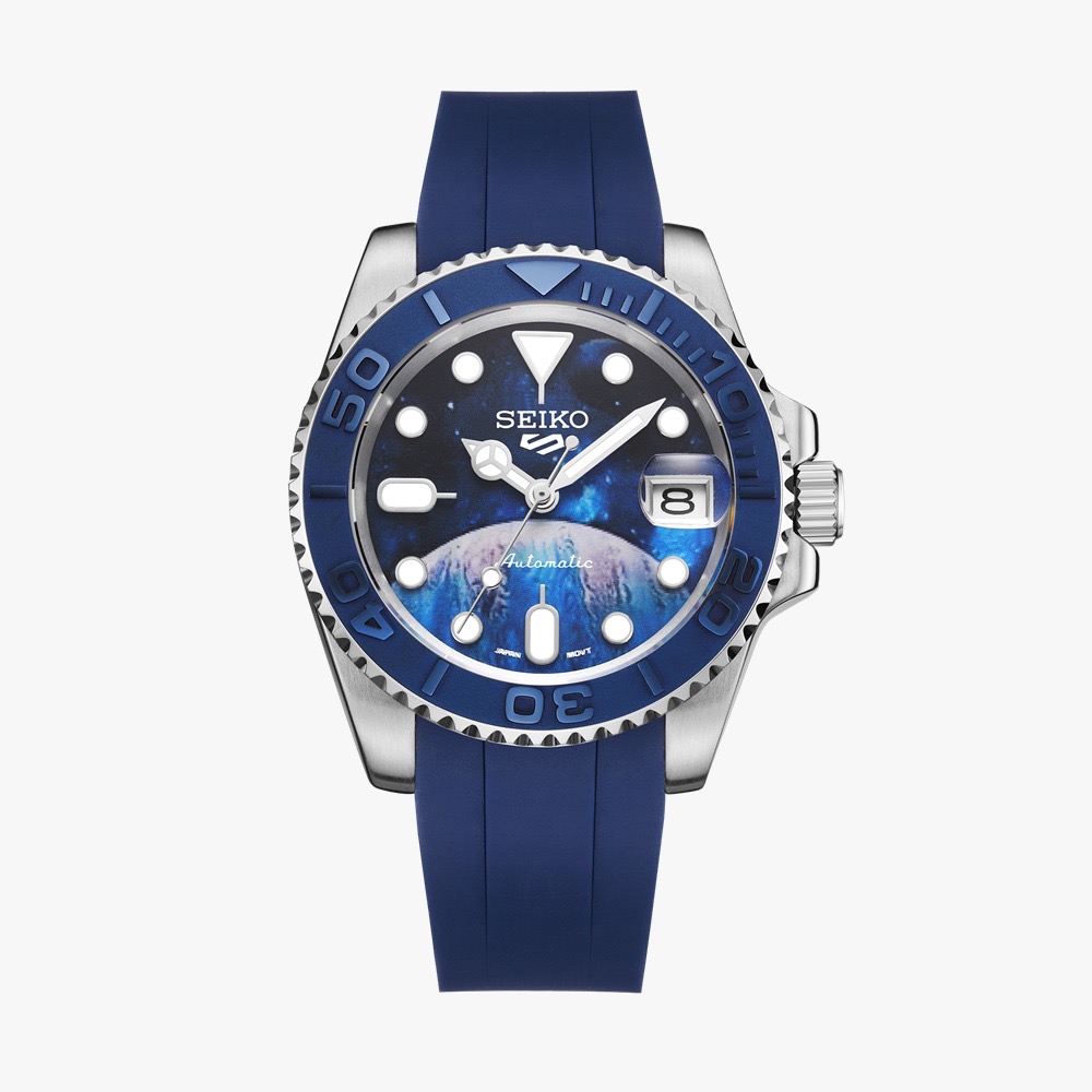 Seiko Mod "Yacht Master Earth 3"