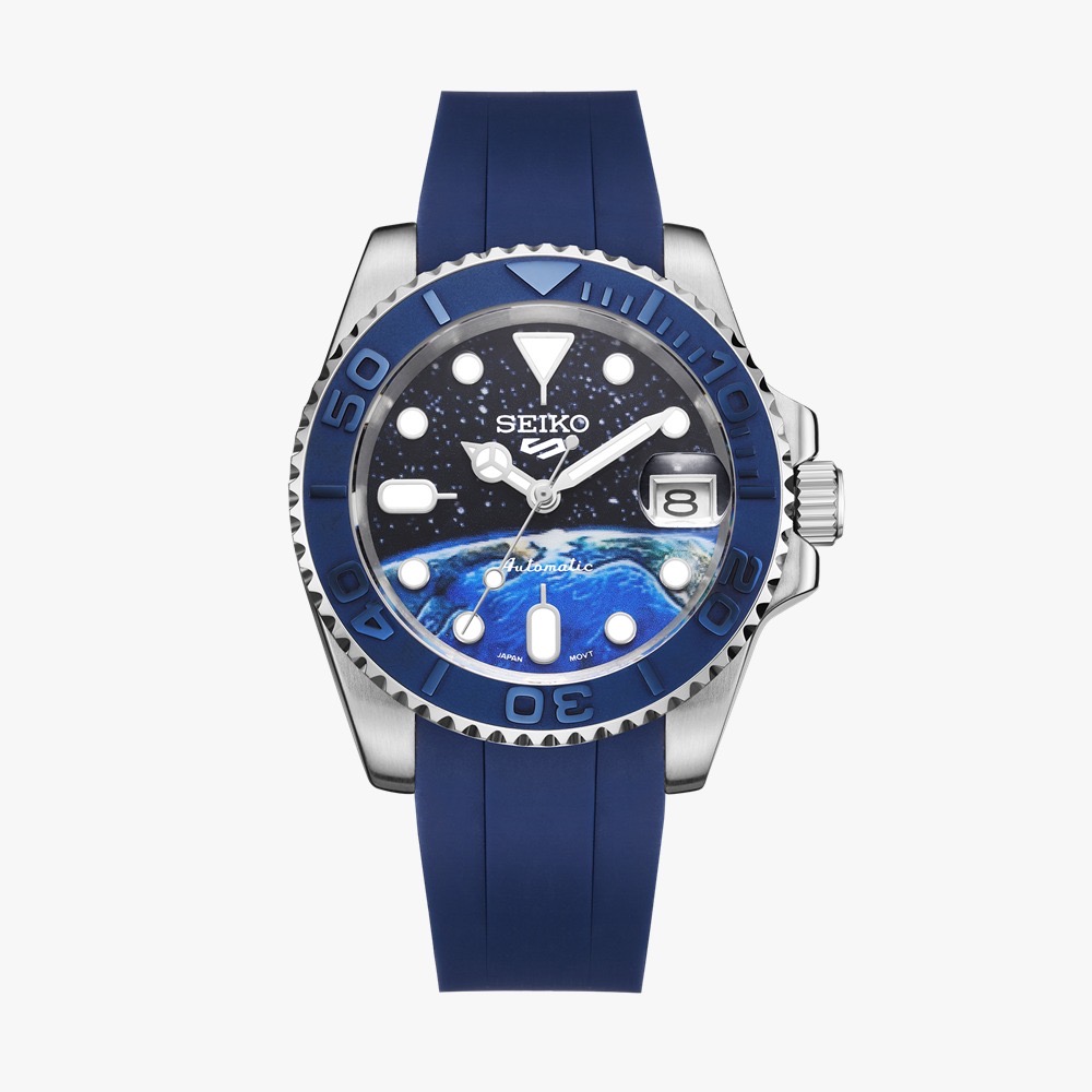 Seiko Mod "Yacht Master Earth 2"