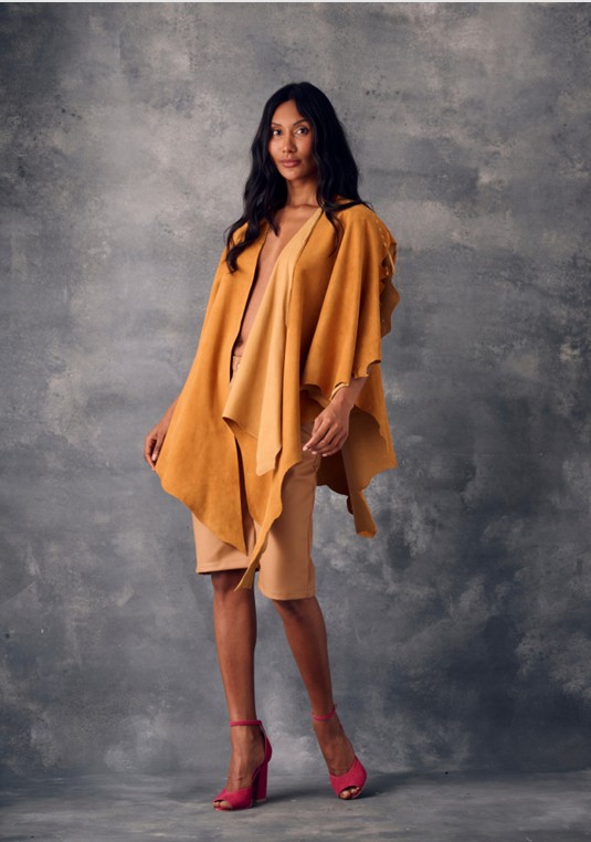 Jumpsuit Poncho con Capri