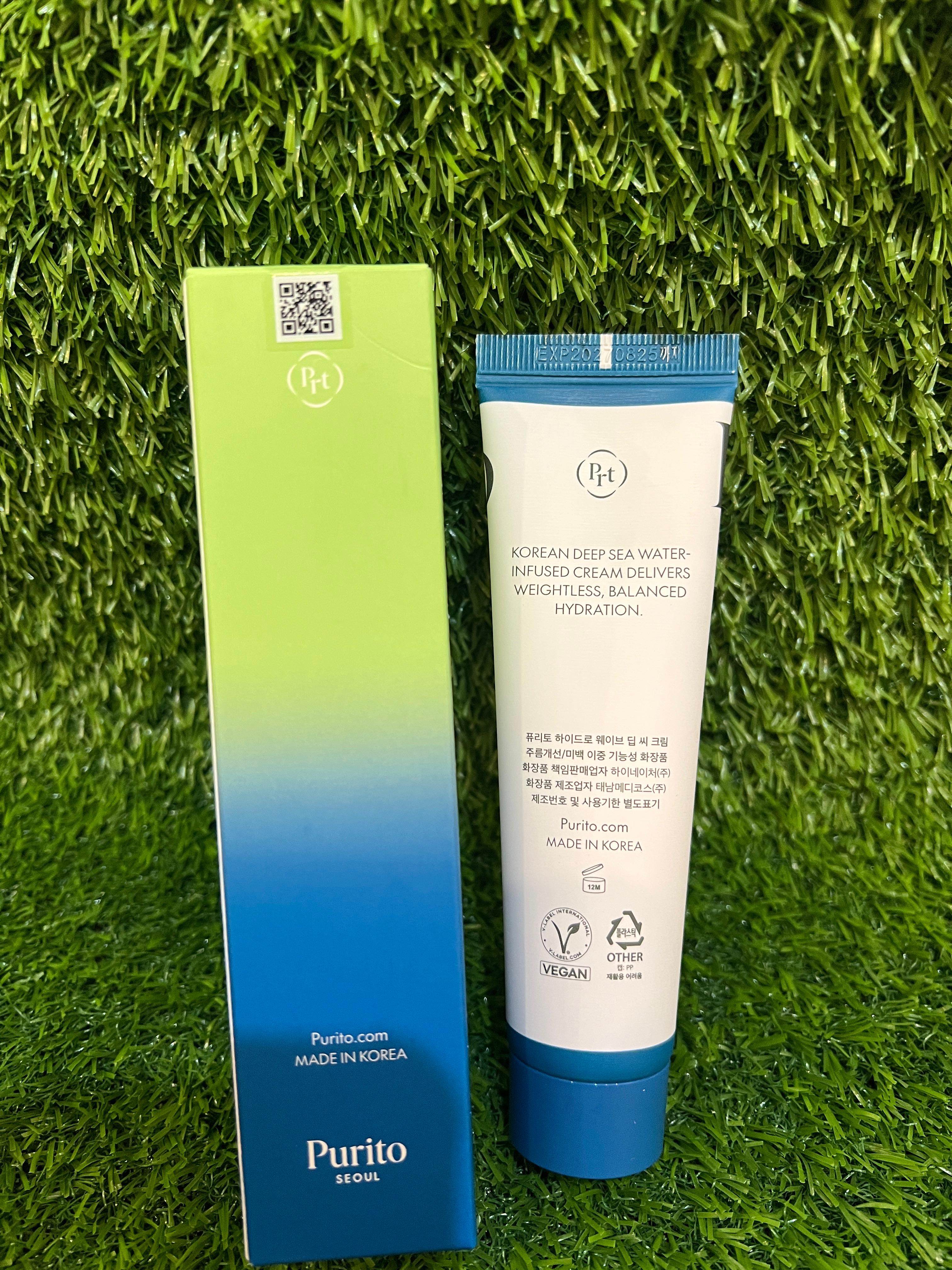 Purito Hydro Wave Deep Sea Pure Water Cream 50ml