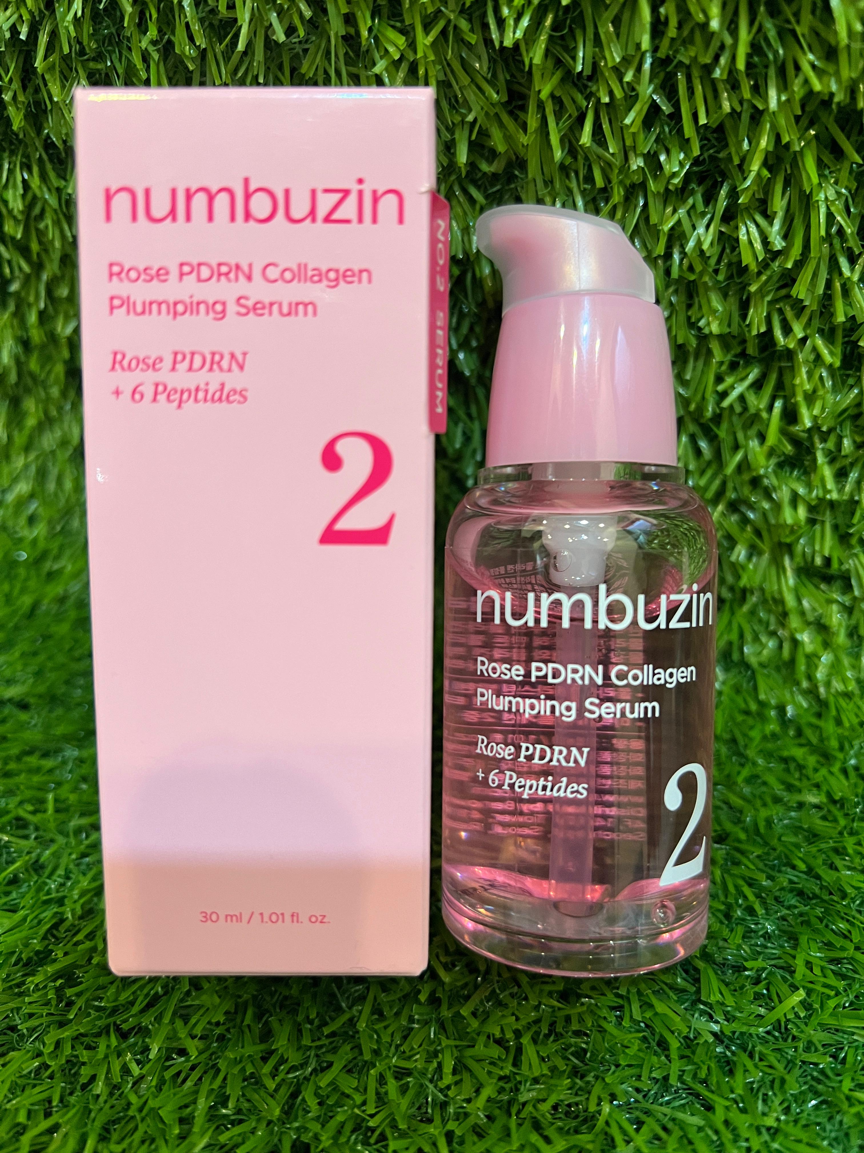 Numbuzin No.2 Rose PDRN Collagen Plumping Serum 30ml