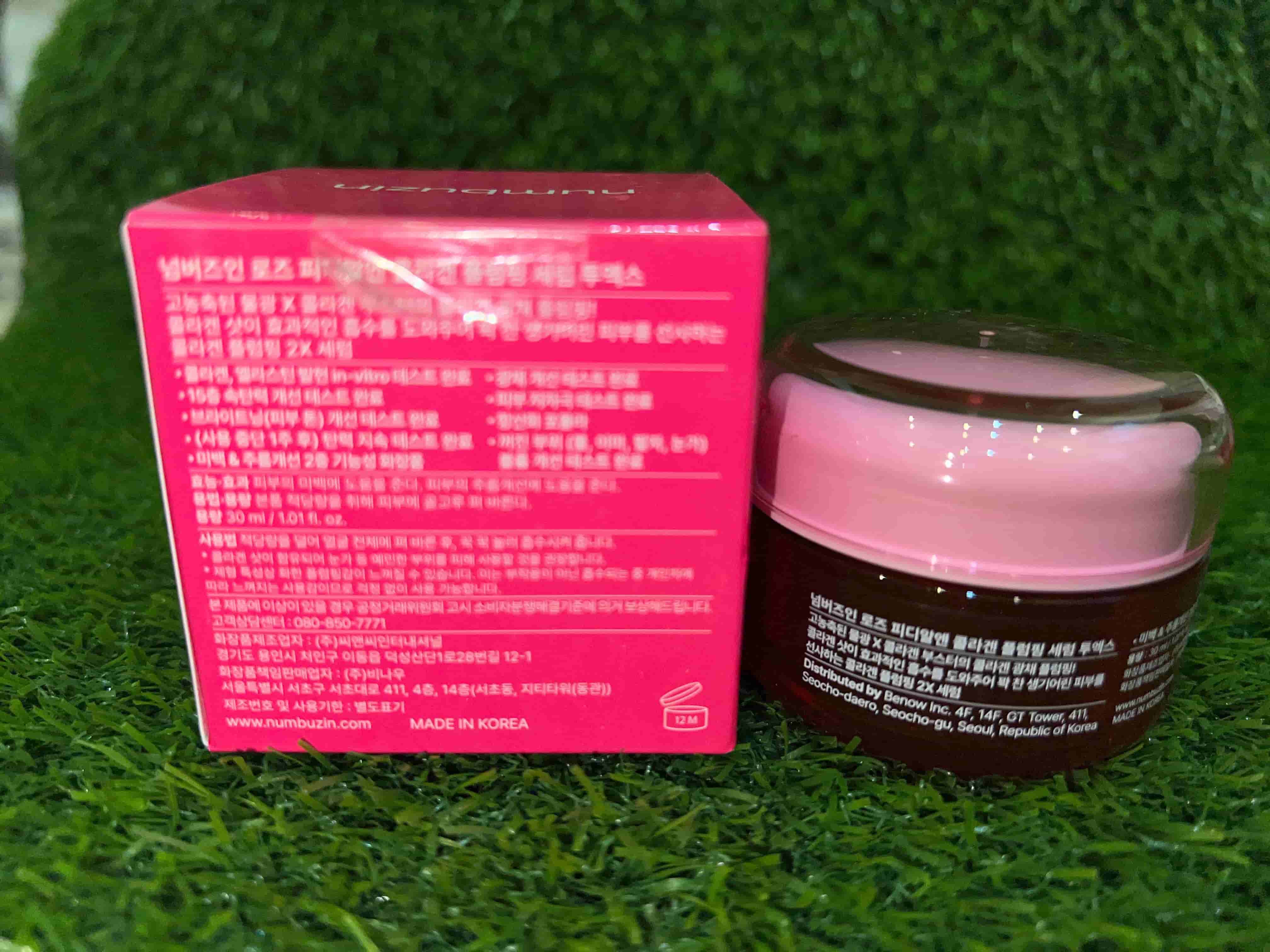 Numbuzin No.2 Rose PDRN Collagen 2x Plumping Serum 30ml