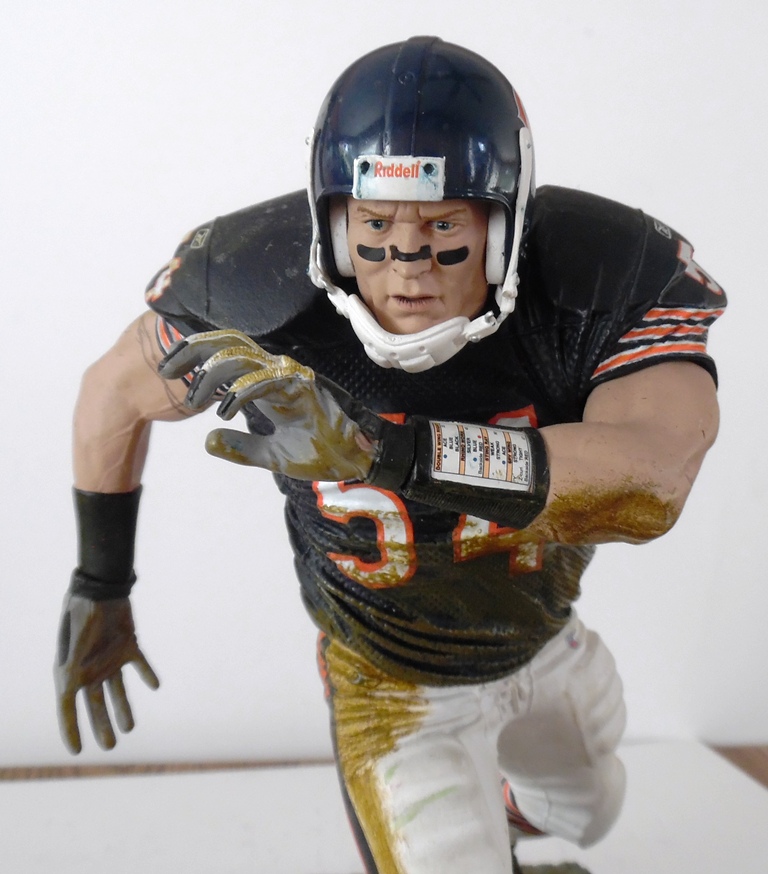 Vintage Brian Urlacher Statue McFarlane Toys with Base Pre-Owned