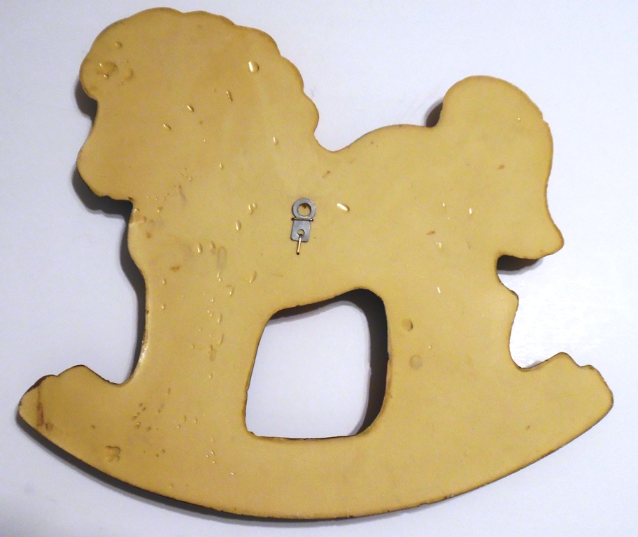 Rocking Horse Wall Art Decor Pre-Owned