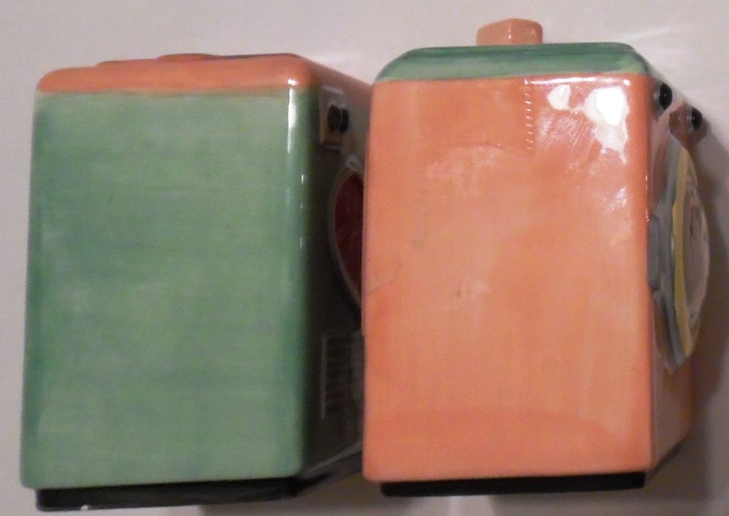 I Love Lucy Ceramic Salt & Pepper Shakers Pre-Owned