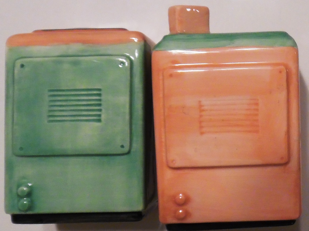I Love Lucy Ceramic Salt & Pepper Shakers Pre-Owned