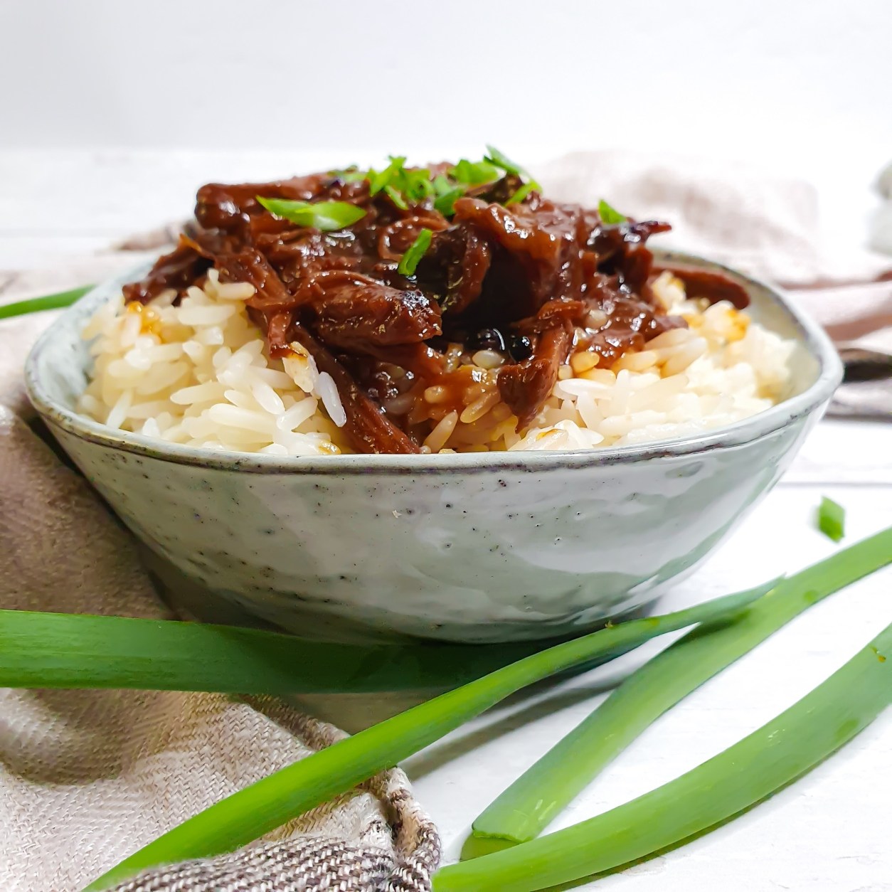Chinese Braised Beef with Ginger & Fragrant Rice