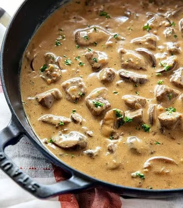 Beef Stroganoff