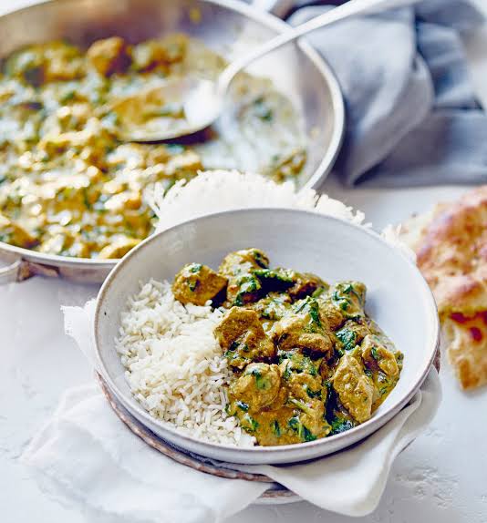 Lamb & Cashew Nut Curry with Fragrant Rice