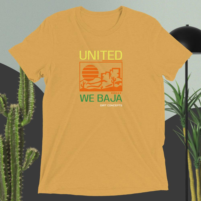 UNITED WE BAJA -Short sleeve t-shirt