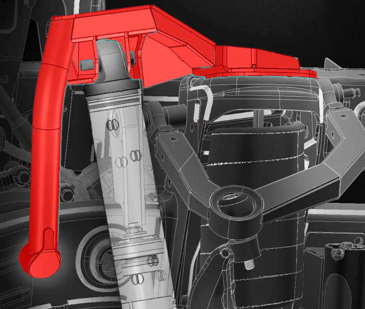 MID TRAVEL BYPASS ADD ON BRACKET