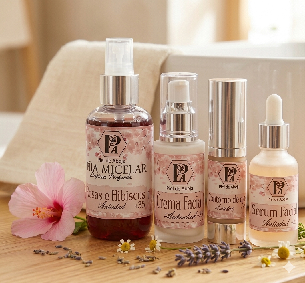 Kit Skin Care Regenerante Piel de Abeja | Rutina Completa Antiedad