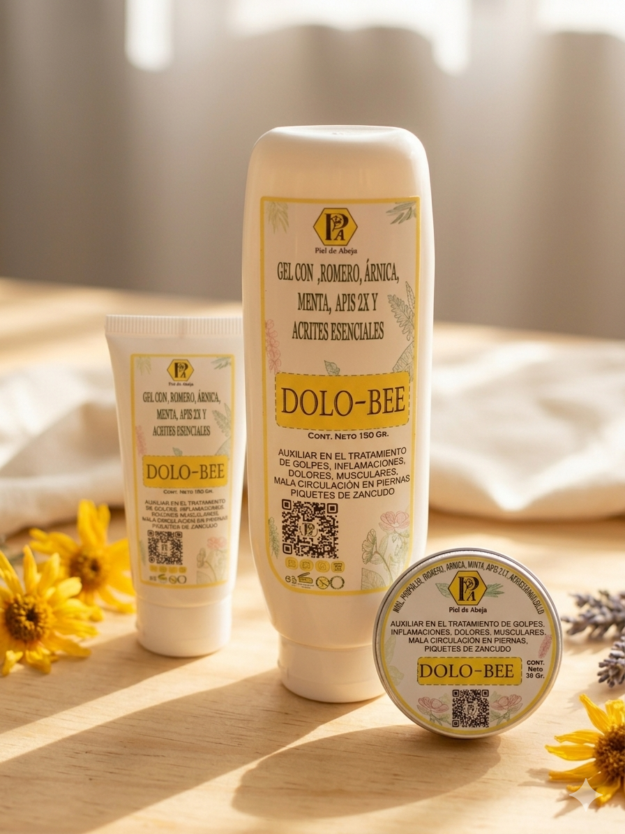 Bienestar de la colmenaDolobee | Gel de Masaje Corporal con Veneno de Abeja