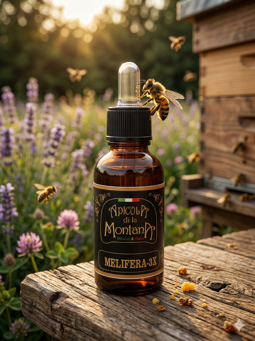 Suero de Abeja Apis Melifera-3X | Apitoxina 100% Natural