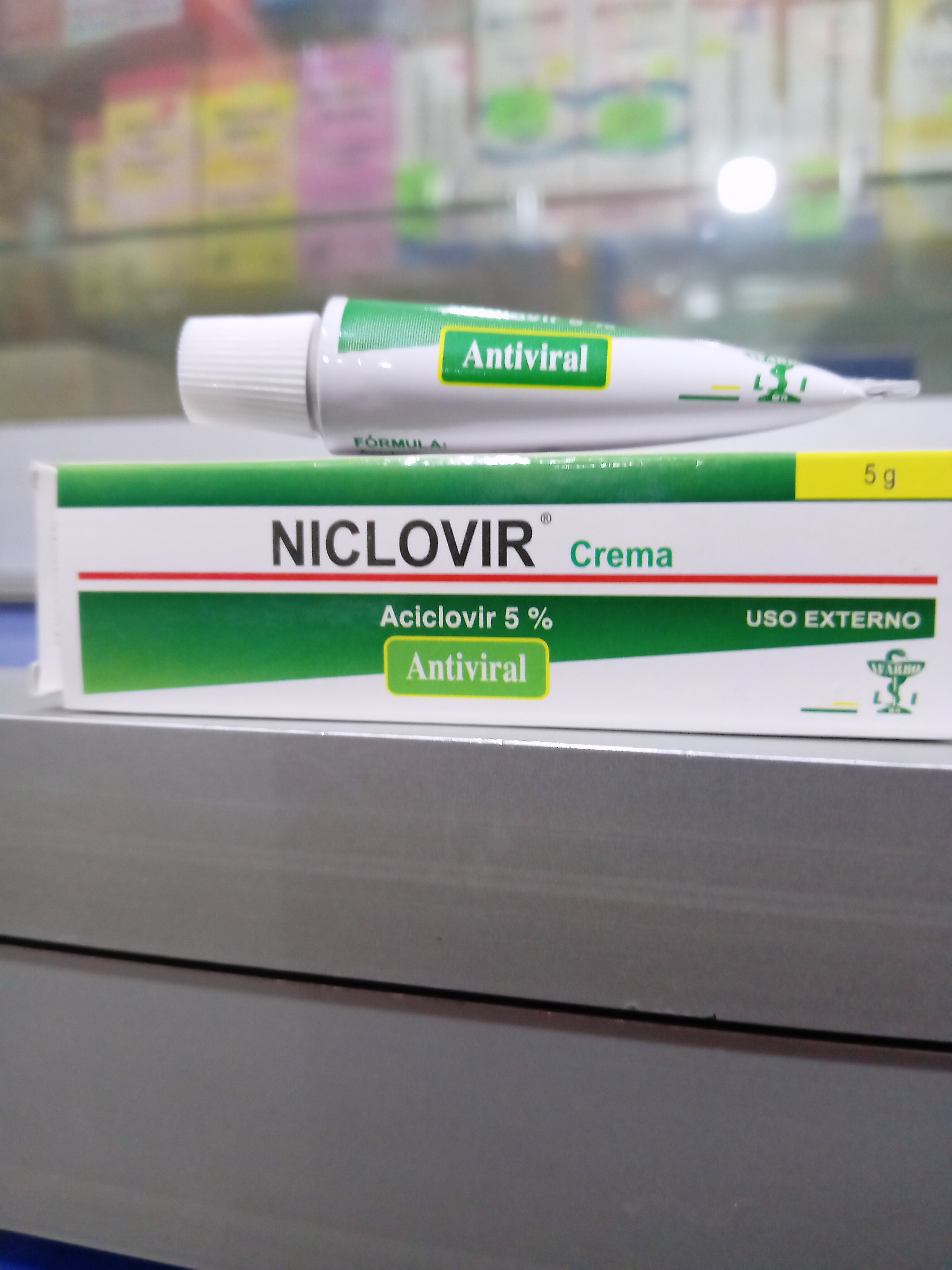 Niclovir Crema X tubo 5g aciclovir 5%