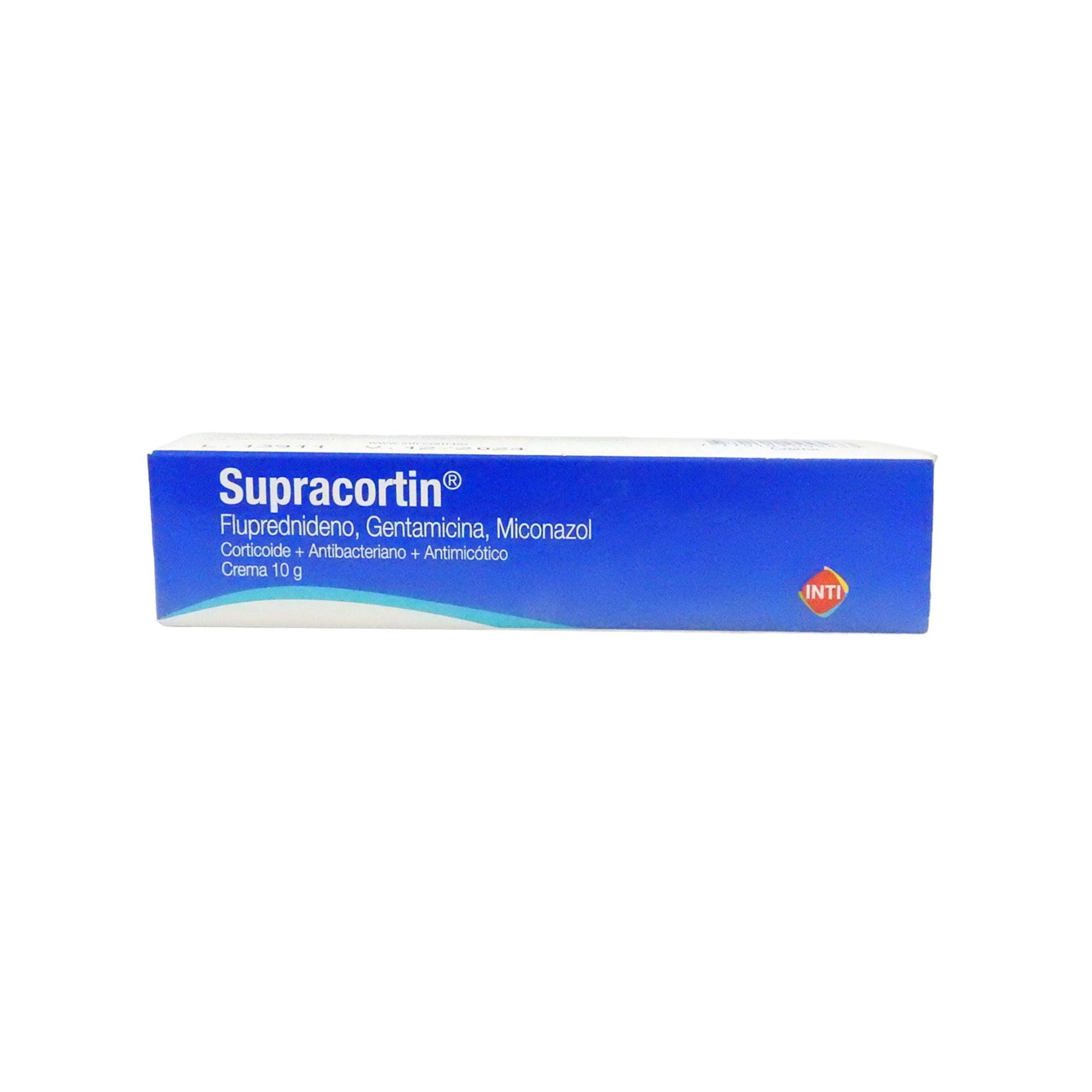 Supracortin crema X tubo 10 fluprednideno, gentamicina, miconazol