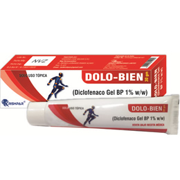 Dolo Bien - Plus Gel X Tubo 30g Diclofenaco dietalamina-Salicilato de Metilo - Mentol - Aceite de linaza virgen