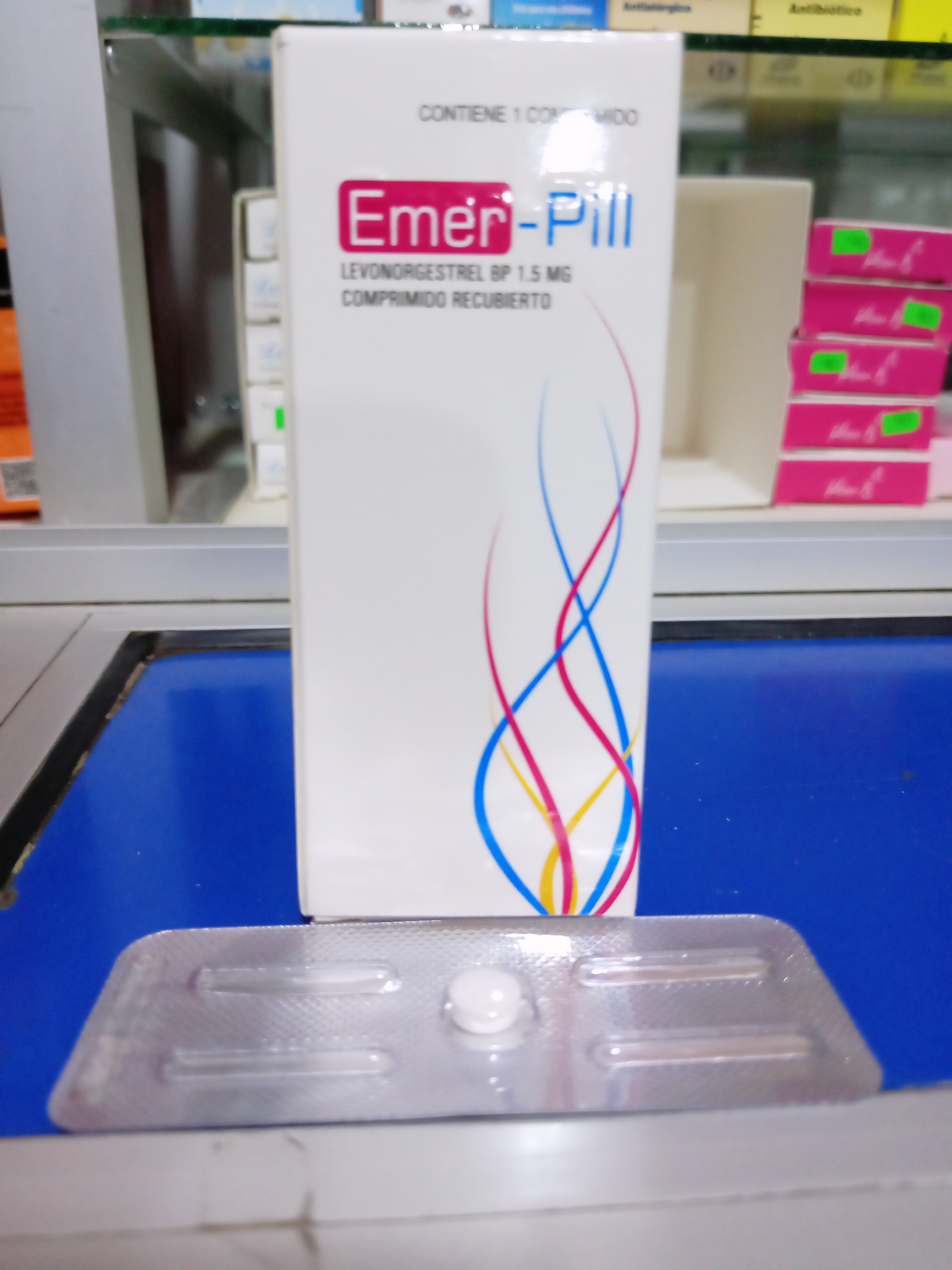 Emer-pill X Comprimido levonogestrel 1.5 mg