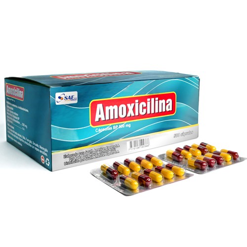 Amoxicilina 500mg X Capsula 